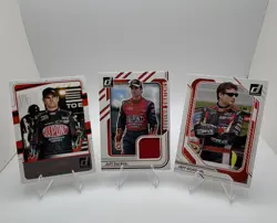 Panini Donruss Racing 2026 Jeff Gordon NASCAR 3 Card Lot Souvenir Swatches - Image 1