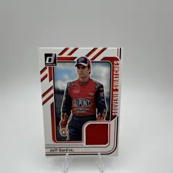 Panini Donruss Racing 2026 Jeff Gordon NASCAR 3 Card Lot Souvenir Swatches - Image 2
