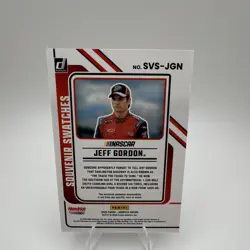 Panini Donruss Racing 2026 Jeff Gordon NASCAR 3 Card Lot Souvenir Swatches - Image 3