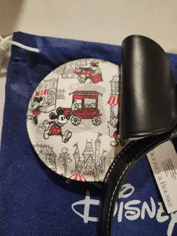 2026 Disney Parks Dooney & Bourke Minnie Main Street Ears Headband New - Image 4
