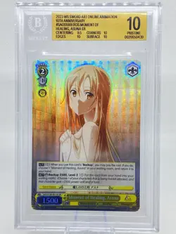 Weiss Schwarz Moment of Healing, Asuna Sword Art Online Animation 10th... - Image 1