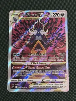 Pokemon TCG Hisuian Samurott VSTAR Gg52/Gg70 Crown Zenith Ultra Rare Holo - Image 1