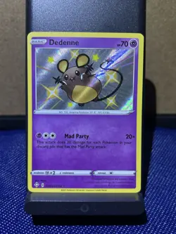 Dedenne Shiny Holo Rare Shining Fates Vault SV051/SV122 Near Mint Condition - Image 1