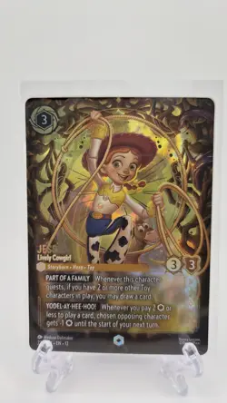 Jessie Lively Cowgirl 223/204 Enchanted Disney Lorcana Wilds Unknown - Image 1
