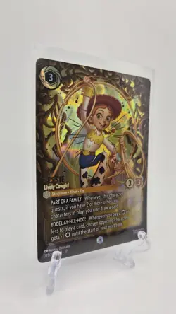 Jessie Lively Cowgirl 223/204 Enchanted Disney Lorcana Wilds Unknown - Image 2