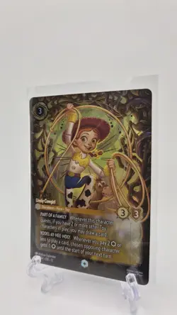 Jessie Lively Cowgirl 223/204 Enchanted Disney Lorcana Wilds Unknown - Image 3