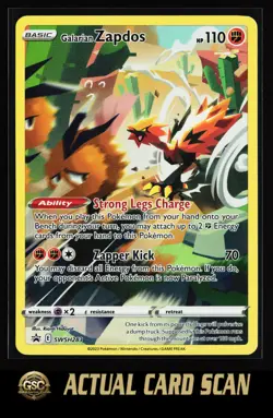 Galarian Zapdos #SWSH283 Pokemon TCG SWSH: Sword & Shield Promo Cards Promo - Image 1
