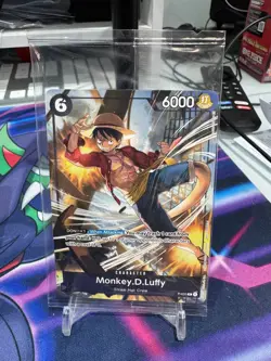 One Piece Card- Monkey D. Luffy (P-035) English Promo Card - Sealed :-) - Image 1
