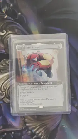 ~ Hulkbuster Armor (Extended Art) ~ NM ~ Commander: Marvel Super Heroes ~ MTG ~ - Image 1