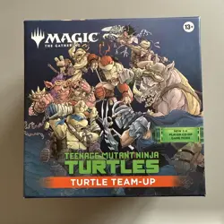 Magic The Gathering Teenage Mutant Ninja Turtles Turtle Team Up -W/bonus cards - Image 1