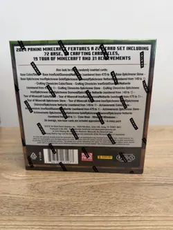 Panini Minecraft Mega Box – Official Trading Cards, 72 Cards per Box sealed - Image 3