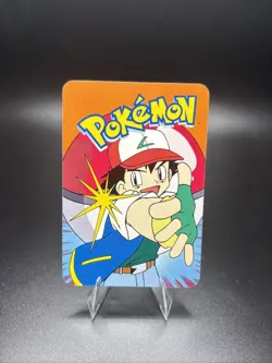 Bulbasaur #001 2000 Pokemon Vending Prism Holo Sticker Card NM - Image 2