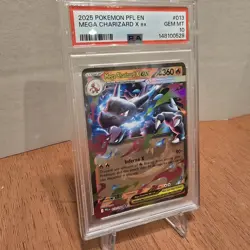PSA 10 Charizard X Ex #013 Phantasmal Flames Pokemon card - Image 3