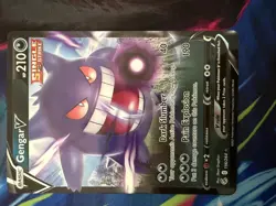 Gengar V 156/264 Fusion Strike Full Art Ultra Rare Pokemon Card - Image 3