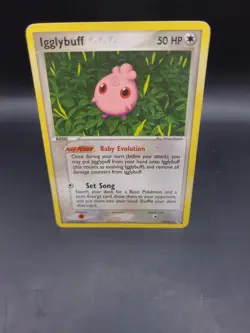 Ex Hidden Legends Igglybuff Pokemon Card 2004 37/101 MP - Image 1