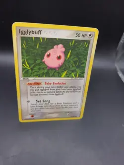 Ex Hidden Legends Igglybuff Pokemon Card 2004 37/101 MP - Image 2
