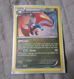 Pokemon TCG Card 2012 Dragon Vault - Salamence 8/20 Holo - Image 1