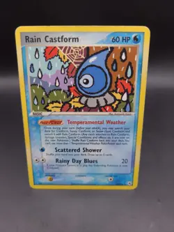 Rain Castform 23/101 EX Hidden Legends Non-Holo Card MP - Image 1