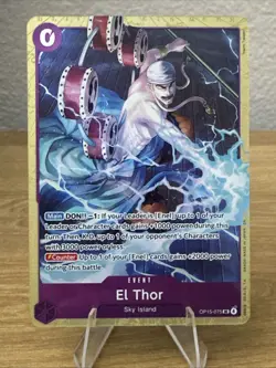 El Thor OP15-075 Premium Card Collection Best Selection Vol 6 One Piece English - Image 1