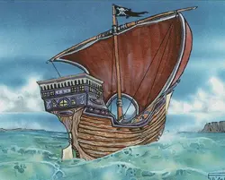 Pirate Ship - Non-Foil - Fifth Edition - 109 | MTG Card - Image 2