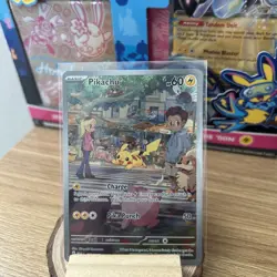 Pokemon Pikachu TCG Illustration Rare Card 2023 Scarlet & Violet 151 - Image 5