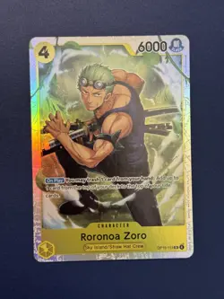 Roronoa Zoro SR OP15-113 ENGLISH ONE PIECE Card Adventure on KAMI’s Island OP15 - Image 1