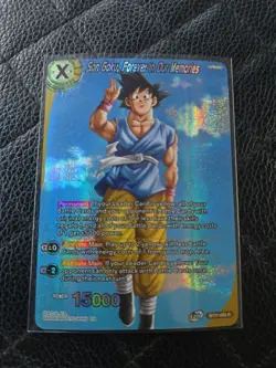Son Goku Forever in Our Memories Alternate Art Foil Dragon Ball Super Card | NM - Image 1