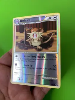 Raticate 34/90 Undaunted Reverse Holo Pokemon Card NM - Image 3