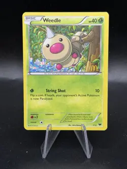 Weedle 1/12 - McDonald's Promos 2014 Holo - Pokemon Card LP IE3 - Image 1