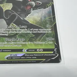 016/172 ZARUDE V ULTRA RARE BRILLIANT STARS POKEMON TCG CARD - Image 4