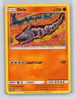 Trading Card Game Classic #010/034 Onix - Image 1