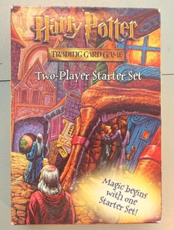 Harry Potter TRADING CARD GAME TCG * 2 Player Starter Set VTG 2001 * Sealed Deck 742818140324 - Image 1