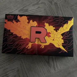 Team Rockets Moltres EX UPC BOX AND ACCESSORIES ONLY NO CARDS NO PACKS - Image 3