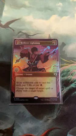 Redirect Lightning - Borderless - foil - Avatar: The Last Airbender - MTG - Image 1