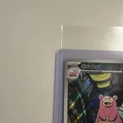Slowbro IR Illustration Rare 090/084 Pitch Black Card in hand Pokemon English… - Image 5