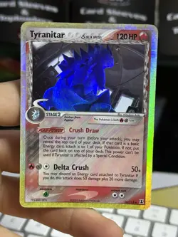 Tyranitar 16/113 EX Delta Species 2005 EX Holo Rare Pokemon Card TCG - Image 3