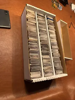 Large Three Row Card Collection Box With Yugioh Cards - Image 2