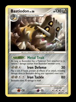Bastiodon 20/127 - Platinum Base Set - Pokemon Trading Card Game - Image 1