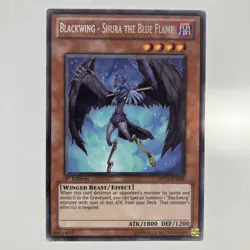 Blackwing - Shura the Blue Flame DP11-EN004 Rare 1st Edition Yugioh - Image 2