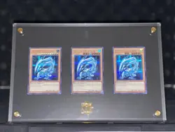 YuGiOh! 25th Anniversary Kaiba Briefcase Blue Eyes White dragon Display - Image 1