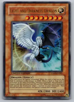 Light and Darkness Dragon Limited Ultra Rare Light and Darkness LDPP-EN001 - Image 1