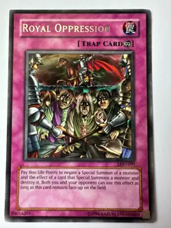 Yugioh Royal Opression LOD-091 Rare Good Condition - Image 1