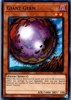 Giant Germ SRL-EN085 Spell Ruler Rare Yu-Gi-Oh Unlimited LP - Image 1