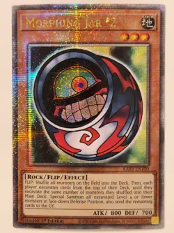 Morphing Jar #2 RA03-EN100 (Quarter Century Secret Rare) Yugioh! TCG - Image 1