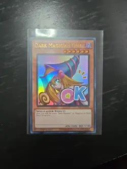 *** DARK MAGICIAN GIRL *** 🔥 ULTRA RARE HOLOGRAPHIC🔥1ST EDITION YUGIOH! - Image 1
