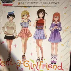 Bushiroad Weiss Schwarz Rent-A-Girlfriend English Booster Box 1 Box - Image 1