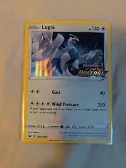Pokemon TCG Lugia SWSH069 Vivid Voltage Prerelease Holo Rare Promo Card - Image 1