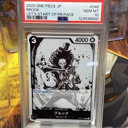 One Piece Card Brook EB01-046 SR Parallel Let s Start Campaign Promo JP PSA 10 - Image 5