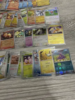 Pokemon 151 Japanese Bulk Lot 500+ Cards EXs Pokeball Reverse Holos NM - Image 2