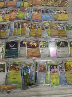 Pokemon 151 Japanese Bulk Lot 500+ Cards EXs Pokeball Reverse Holos NM - Image 4